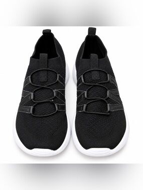 Weissman Black Dance Sneakers Shoes Style W375 Size 5